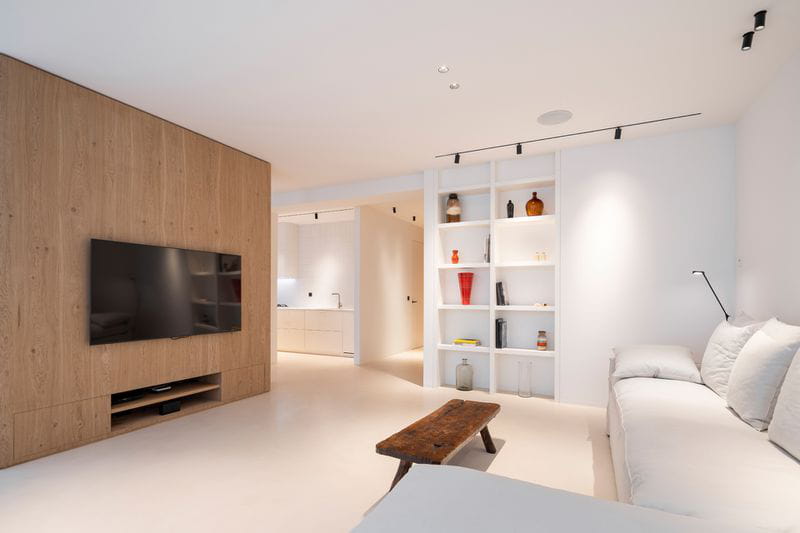 Rénovation intégrale d’un appartement minimaliste