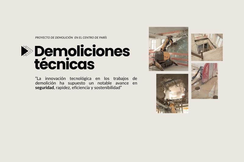 La innovación tecnológica en los trabajos de demolición