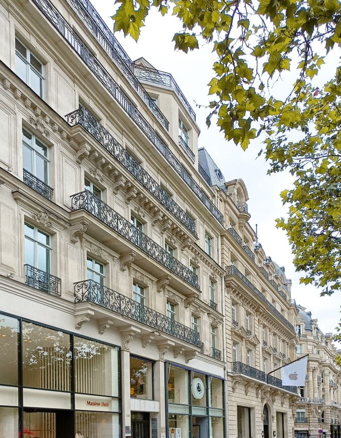 Rehabilitación de fachada en París