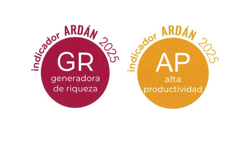 ARDÁN reconoce a INCOGA en 2025 como empresa de Alta Productividad y Generadora de Riqueza