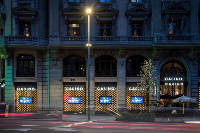 Intervención en Casino Gran Vía Madrid