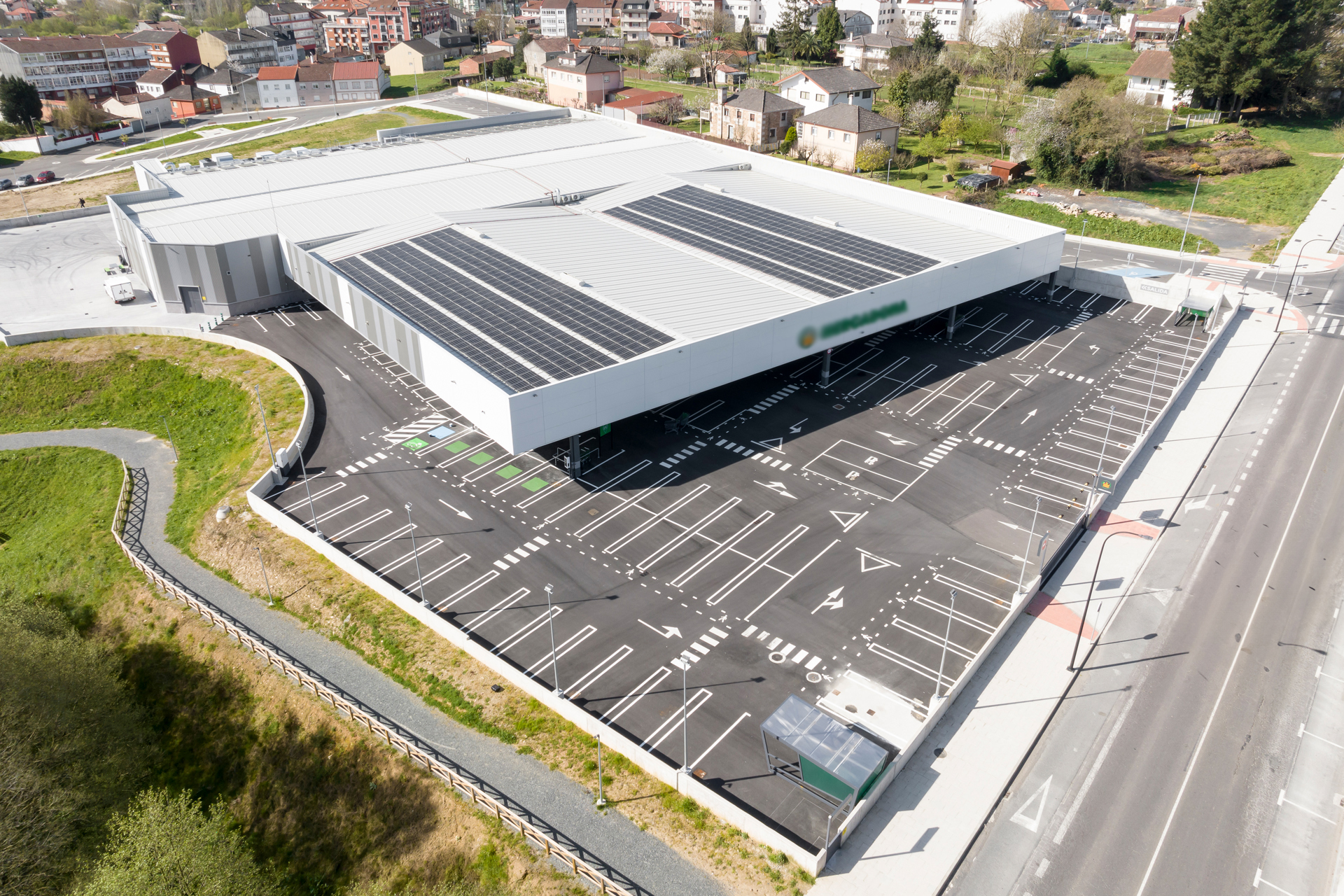 Supermarché éco-efficace à Lalín (Pontevedra)